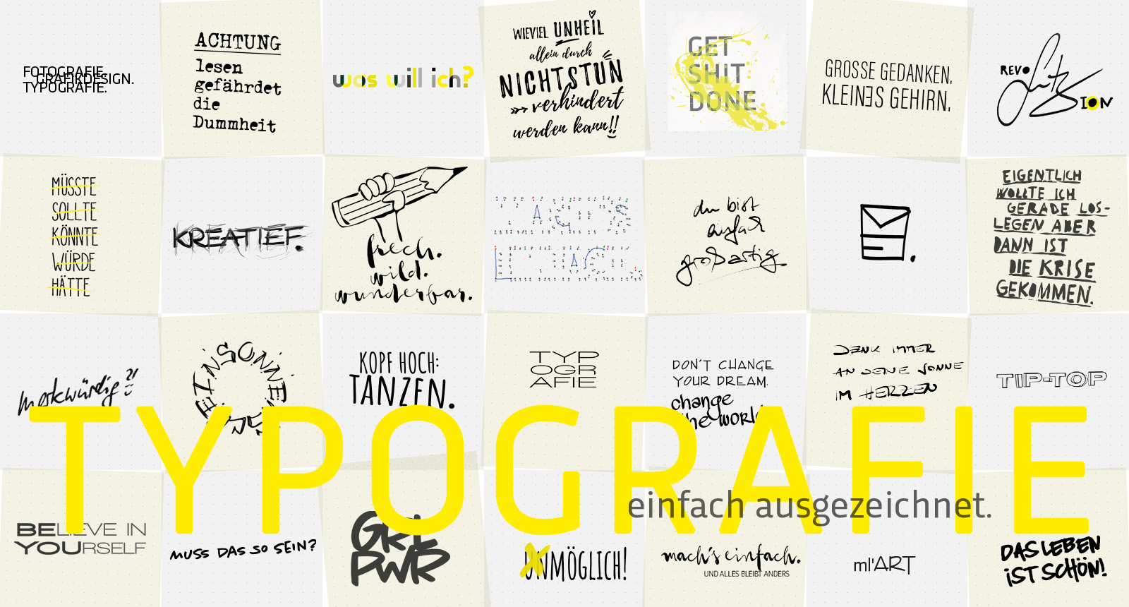 typografie
